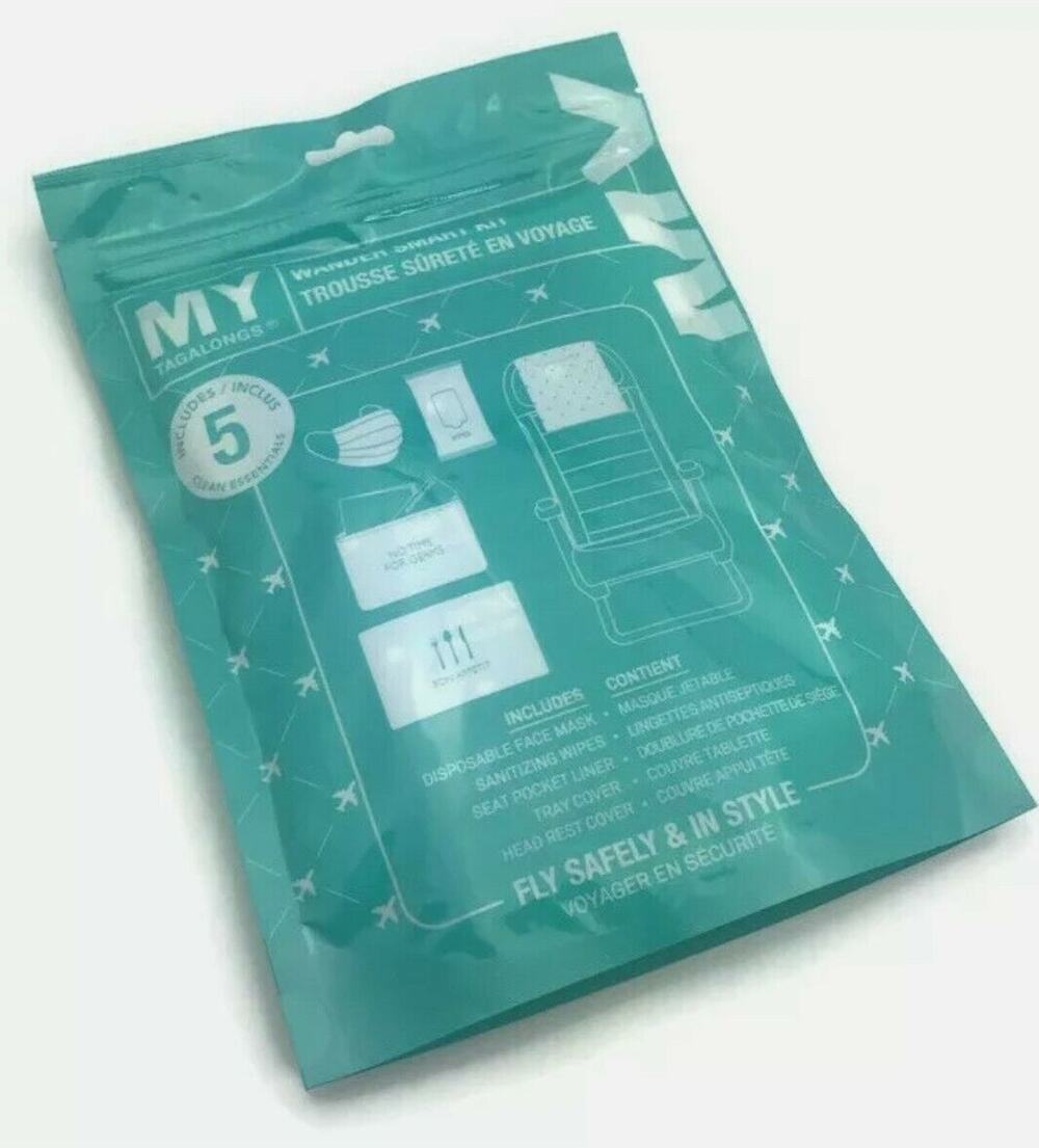 MY Tagalong Wander Smart Travel Kit LOT 5 Wipe Tray Cover Seat Pocket Liner